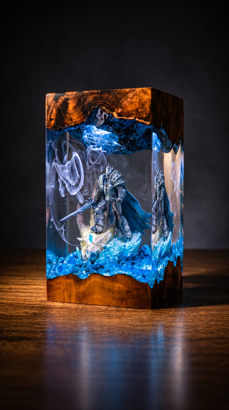 Azeroth Resin Lamp
